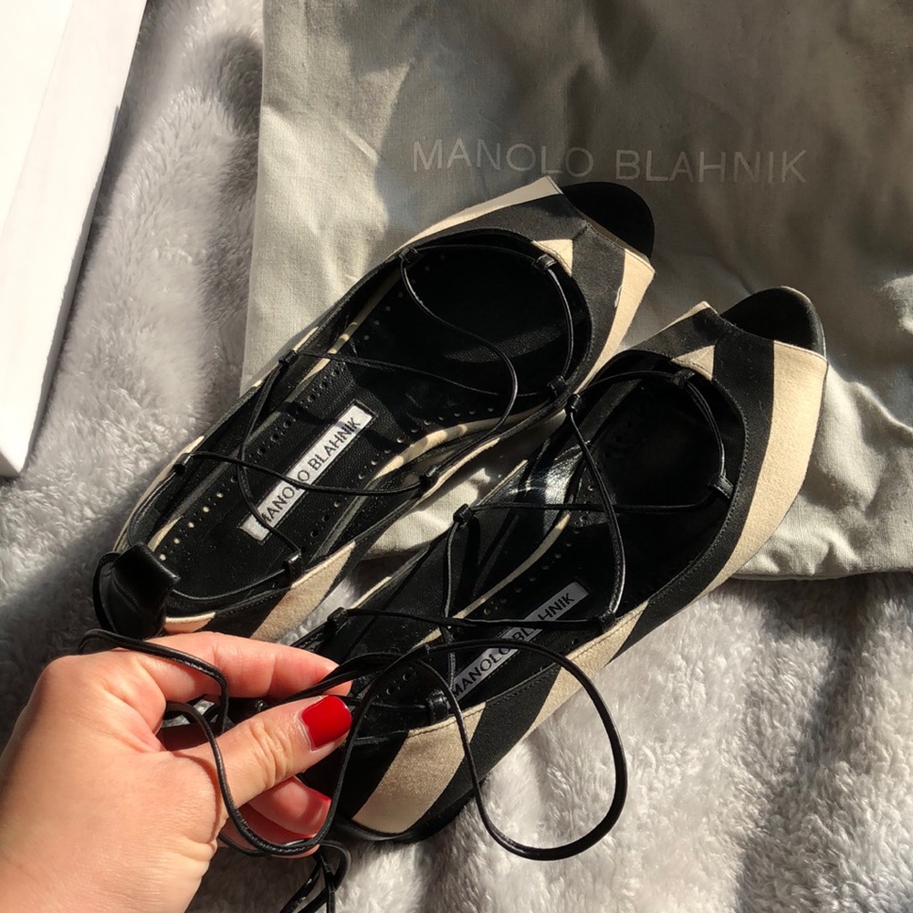 Manolo Blahnik - Aneska flats